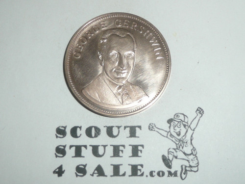 George Gershwin Gallery of Great Americans Coin / Token, 1971