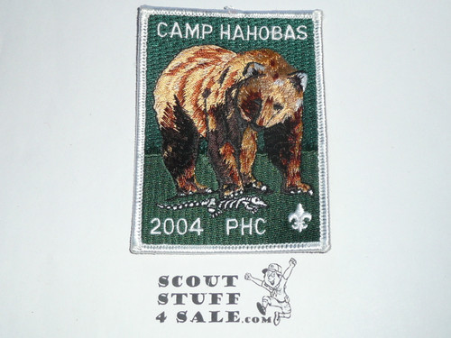 Camp Hohobas Patch, Pacific Harbors Council, 2004