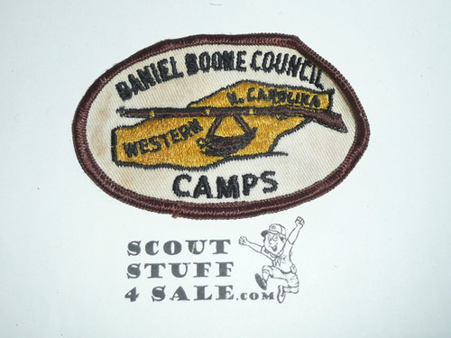 Daniel Boone Council Camps Patch