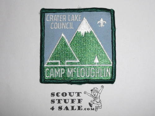Camp McLoughlin Patch, Crater Lake Council