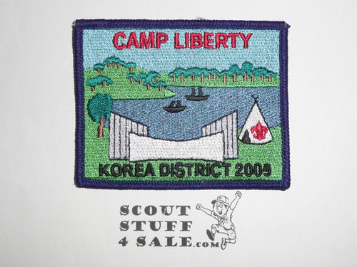 Camp Liberty Patch, Korea, Far East Council, 2005