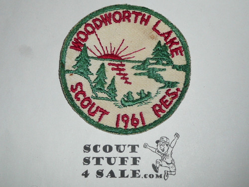 Woodworth Lake Scout Reservation Patch, Sir William Johnson Council, 1961