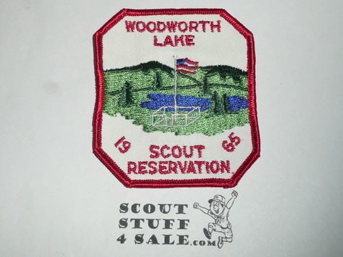 Woodworth Lake Scout Reservation Patch, Sir William Johnson Council, 1965