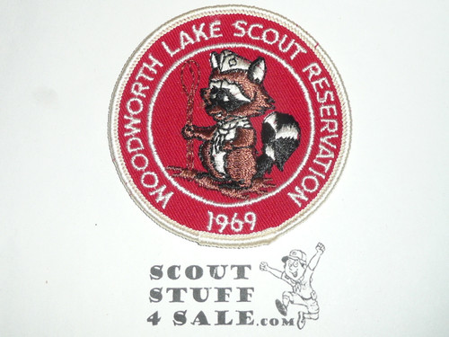 Woodworth Lake Scout Reservation Patch, Sir William Johnson Council, 1969