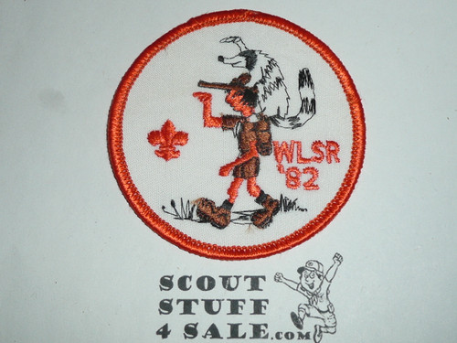 Woodworth Lake Scout Reservation Patch, Sir William Johnson Council, 1982