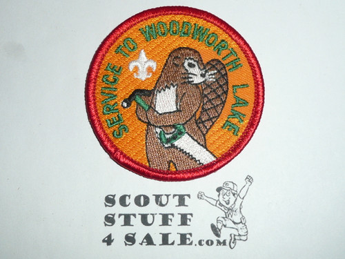 Woodworth Lake Scout Reservation Patch, Sir William Johnson Council, Service to Woodworth Lake