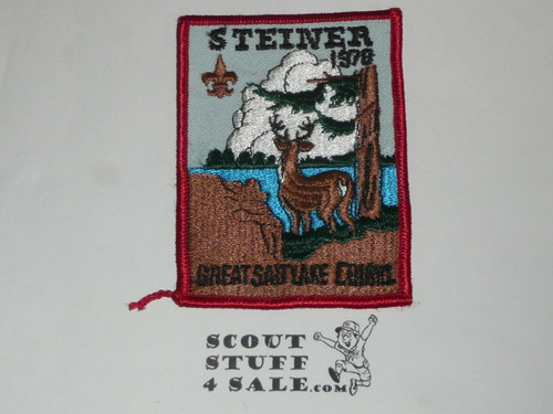 Camp Steiner Patch, Great Salt Lake Council, 1978