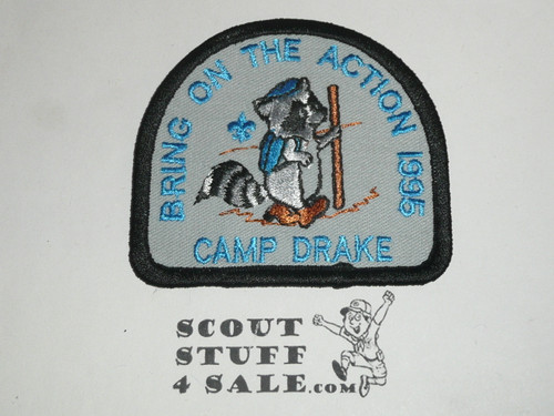Camp Drake Patch, Prairielands Council, 1995
