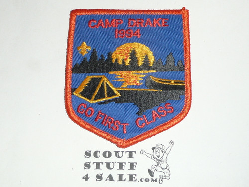 Camp Drake Patch, Prairielands Council, 1994