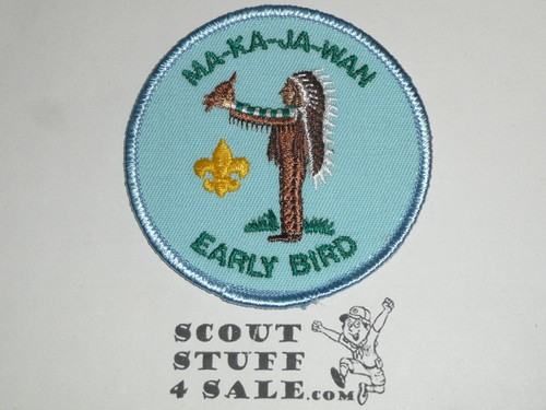 Camp Ma-Ka-Ja-Wan Early Bird Patch, Northeast Illinois Council