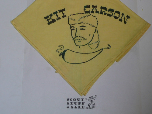 Camp Kit Carson Neckerchief, San Mateo County Council, 1960's