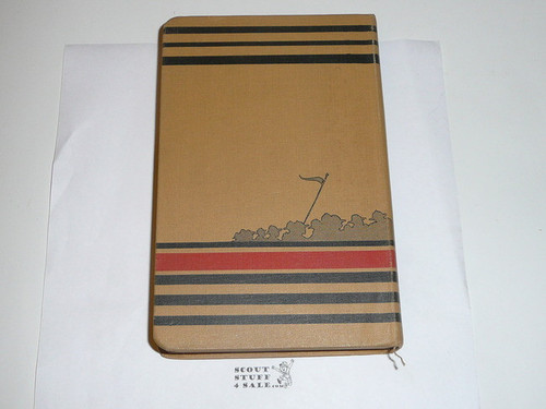 1937 Handbook For Scoutmasters, Third Edition, Volume 1, Second printing (Spr-37), MINT Condition