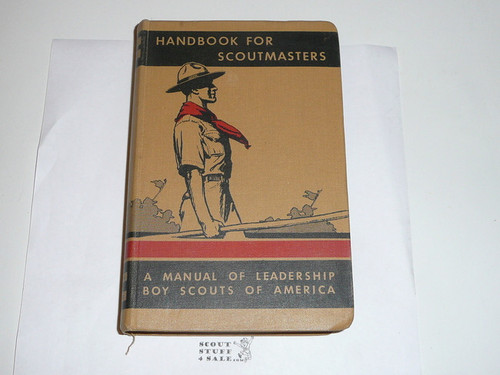 1937 Handbook For Scoutmasters, Third Edition, Volume 2, First printing (Spr-37), MINT Condition