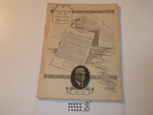 1926, October Scouting Equipment Catalog, no cover