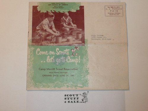 1949 Boy Scout Equipment Catalog