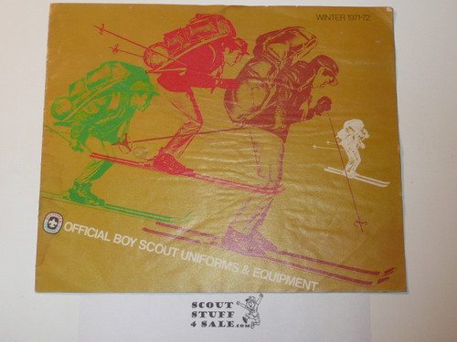1971-1972 Winter Boy Scout Equipment Catalog