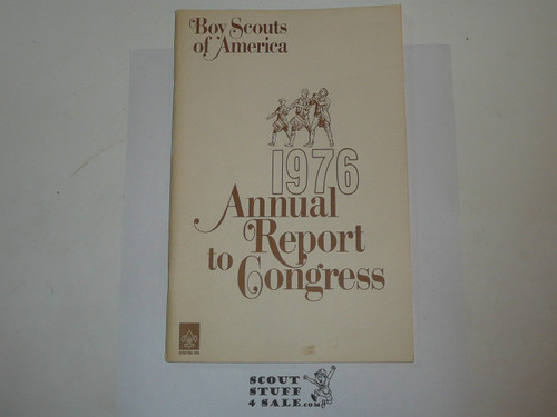 1976 Boy Scouts of America Annual Report to Congress