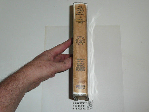 The Biography of a Grizzly, By Ernest Thompson Seton, Every Boy's Library Edition, Type Two Binding, with the dust jacket