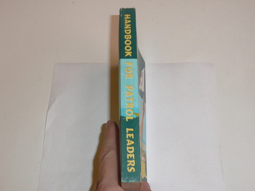 1963 Handbook For Patrol Leaders,  World Brotherhood (Second) Edition, Lite use