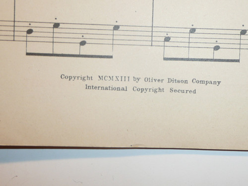1913 March of the Boy Scouts Sheet Music, by G. A. Grant-Schaefer #3