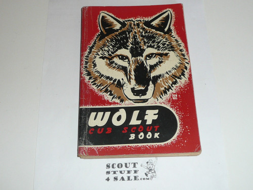 1951 Wolf Cub Scout Handbook, 9-51 Printing, MINT Condition