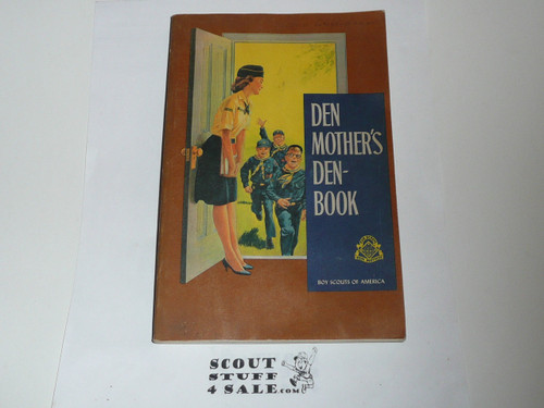 1969 Den Mother's Denbook, Cub Scout, 3-69 Printing