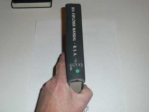 1955 The Sea Explorer Manual, Seventh Edition, 9-55 printing, RARE Library Bound Edition