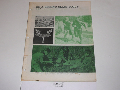 Be A Second Class Scout Boys' Life Reprint #BL-33, 1960's Printing #2