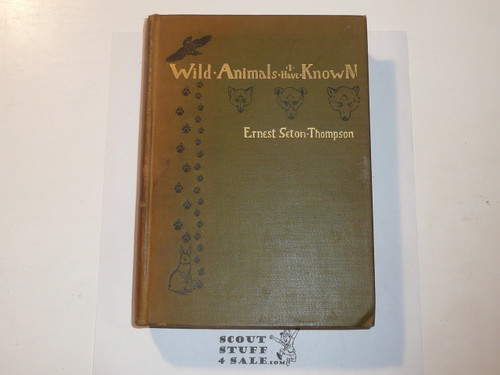 1898 Wild Animals I have Known, By Ernest Thompson Seton, 1901 Fourteenth printing