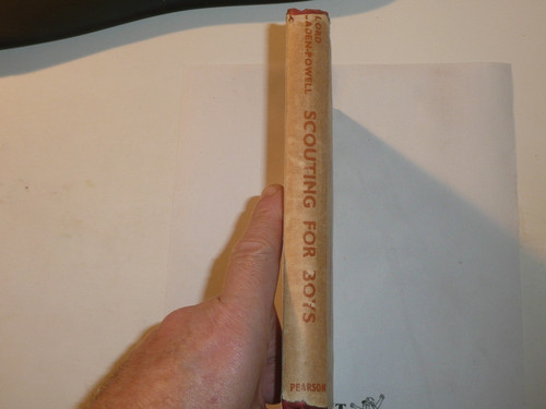 1955 Scouting for Boys, By Lord Baden-Powell, 29th printing 9-55 Hardbound with dust jacket