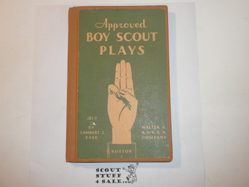 1931 Approved Boy Scout Plays, Walter H. Baker & Co., Hardbound