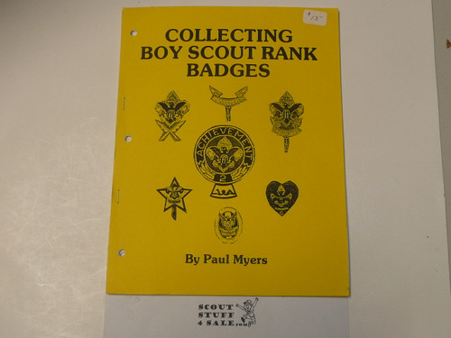 Collecting Boy Scout Rank Badges, By Paul Myers