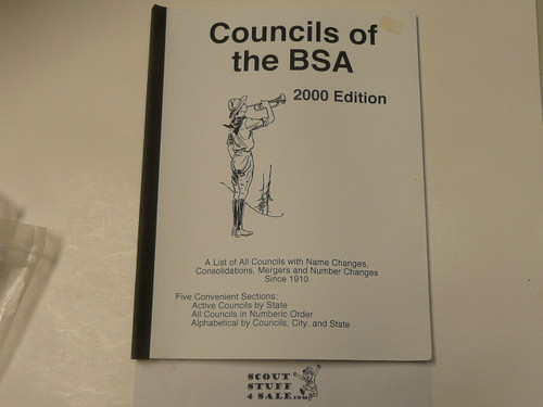 Councils of the BSA, 2000 Edition, 6th Edition, By Patrick Geary