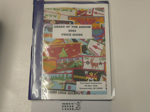 Order of the Arrow 2002 Price Guide, The Patch Connection
