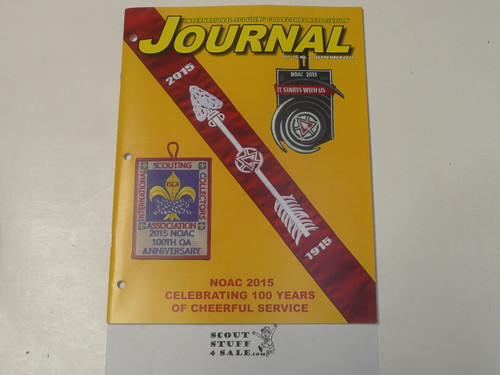 The International Scouting Collectors Association (ISCA) Journal, 2015 September, Vol 15 #3