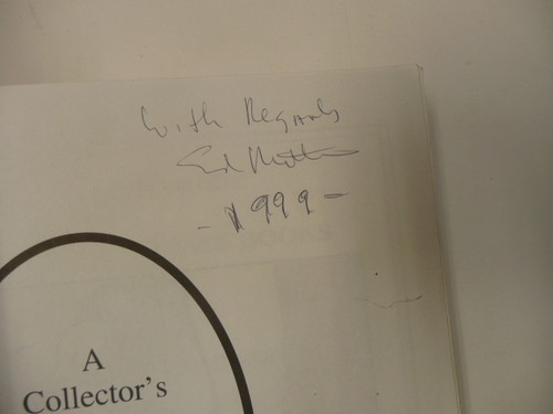 A Collector's Guide to Hardcover Boys' Series Books 1872-1993, By E. Christian Mattson and Thomas B. Davis, 1997, Signed by the Authors