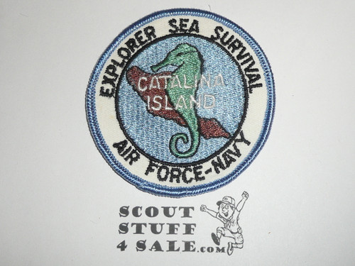 1960's Explorer Scout Sea Survival Patch - Catalina Island, California