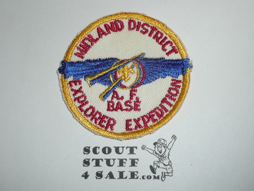 1950's Midland District Air Explorer Expedition Patch, Los Angeles Area Council