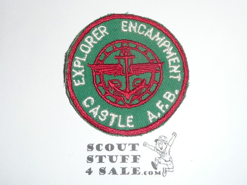 1950's Air Explorer Encampment Patch, Castle Air Force Base