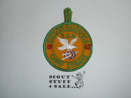1962 Explorer Olympics Patch, Camp Strake