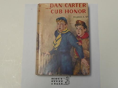 Dan Carter and the Cub Honor, By Mildred A. Wirt, 1953, Hardbound with Dust Jacket
