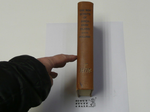 The Boy Scouts of Birch-Bark Island, By Rupert Sargent Holland, 1911 First Edition, Hardbound, Boy Scout Story Book