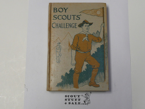The Boy Scouts' Challenge or Will Ransier's Great Problem, By Colonel George Durston, 1912, Boy Scout Series Volume 11