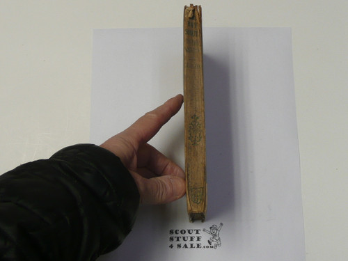 The Boy Scouts in the War Zone or On the Fields of France, By Colonel George Durston, 1919, Boy Scout Series Volume 16, shows wear