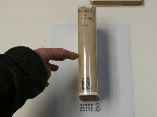 Boy Scouts in Glacier Park, By Walter Prichard Eaton, 1918 First Edition, Hardbound with Dust Jacket, Boy Scout Story Book