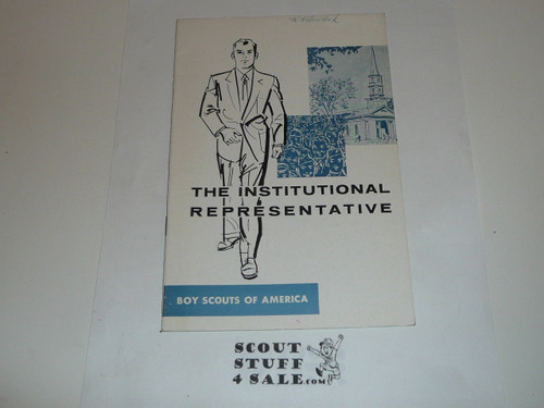 The Institutional Representitive Guide, 3-65 printing