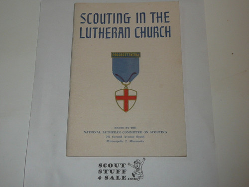 Lutheran, Scouting in the Lutheran Church, 56 pages, 1961 printing