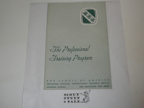 The Professional Trainging Program, 6-60