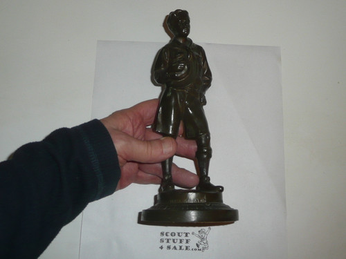 1935 mckenzie statue, bronze, 8 inch statue