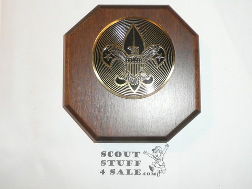 1970's Boy Scout Small Plaque, Unused